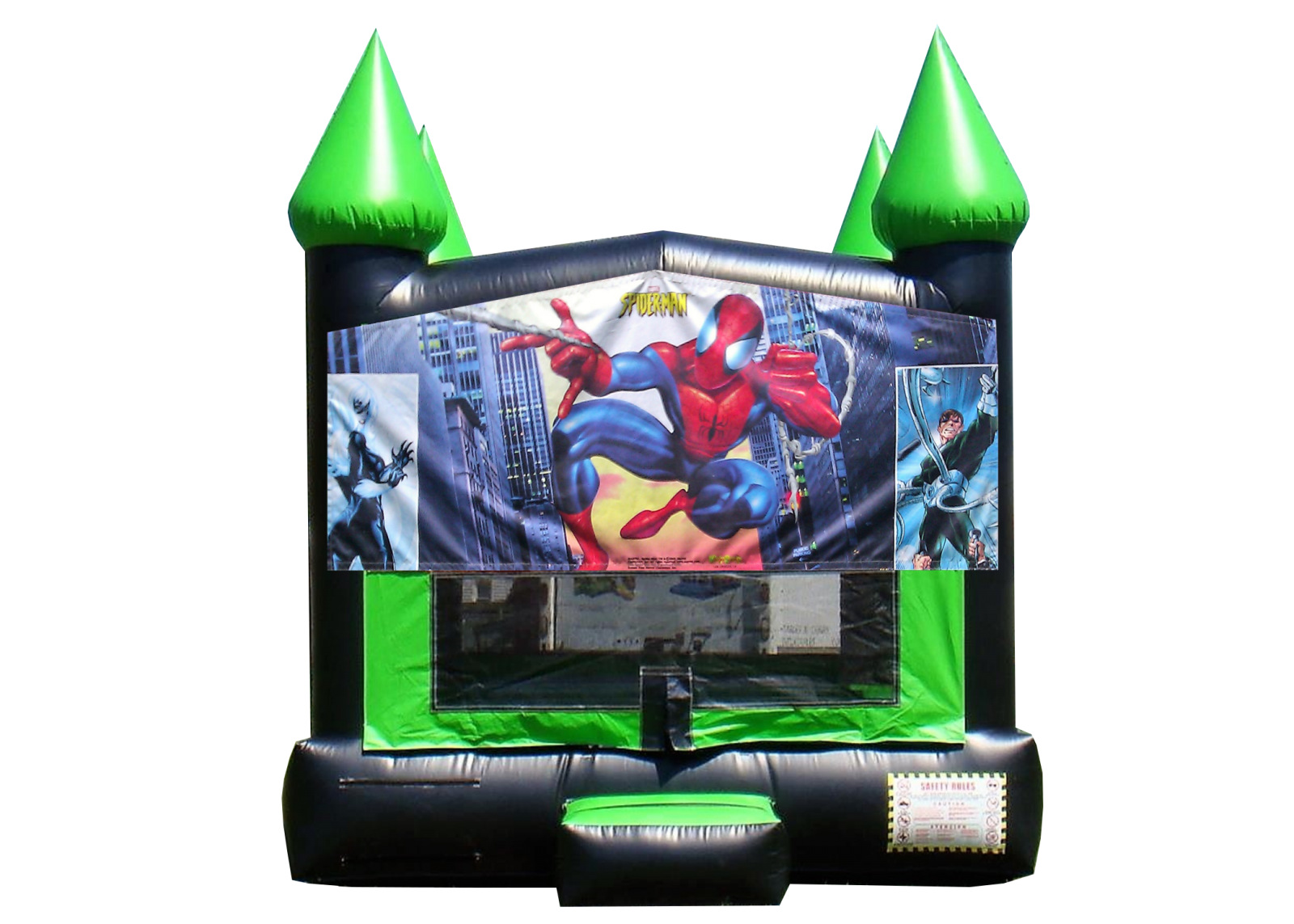 Spiderman Bouncy House for rent Nashville TN Jumping Hearts Party Rentals 